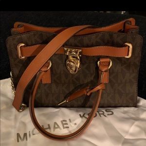 Michael Kors Leather Satchel